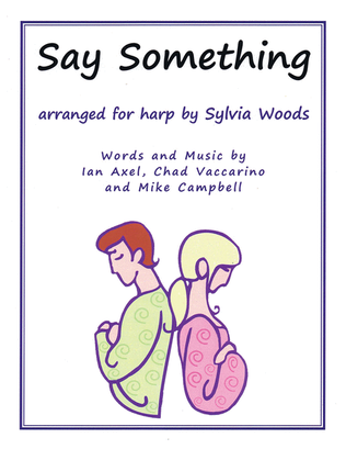 Book cover for Say Something