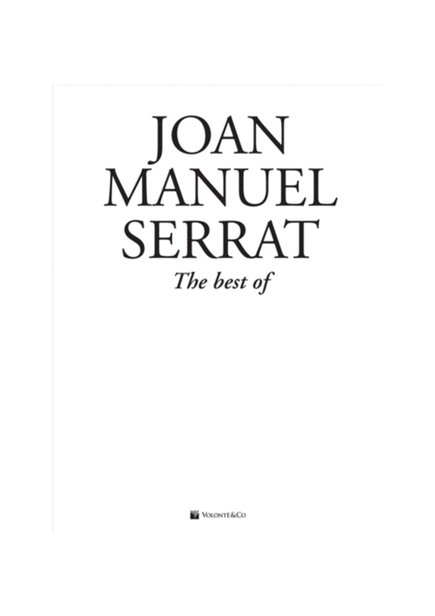 The Best of Joan Manuel Serrat