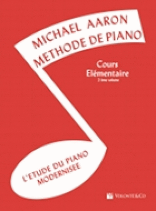 Book cover for Méthode de Piano - Cours Élémentaire 2ème Volume