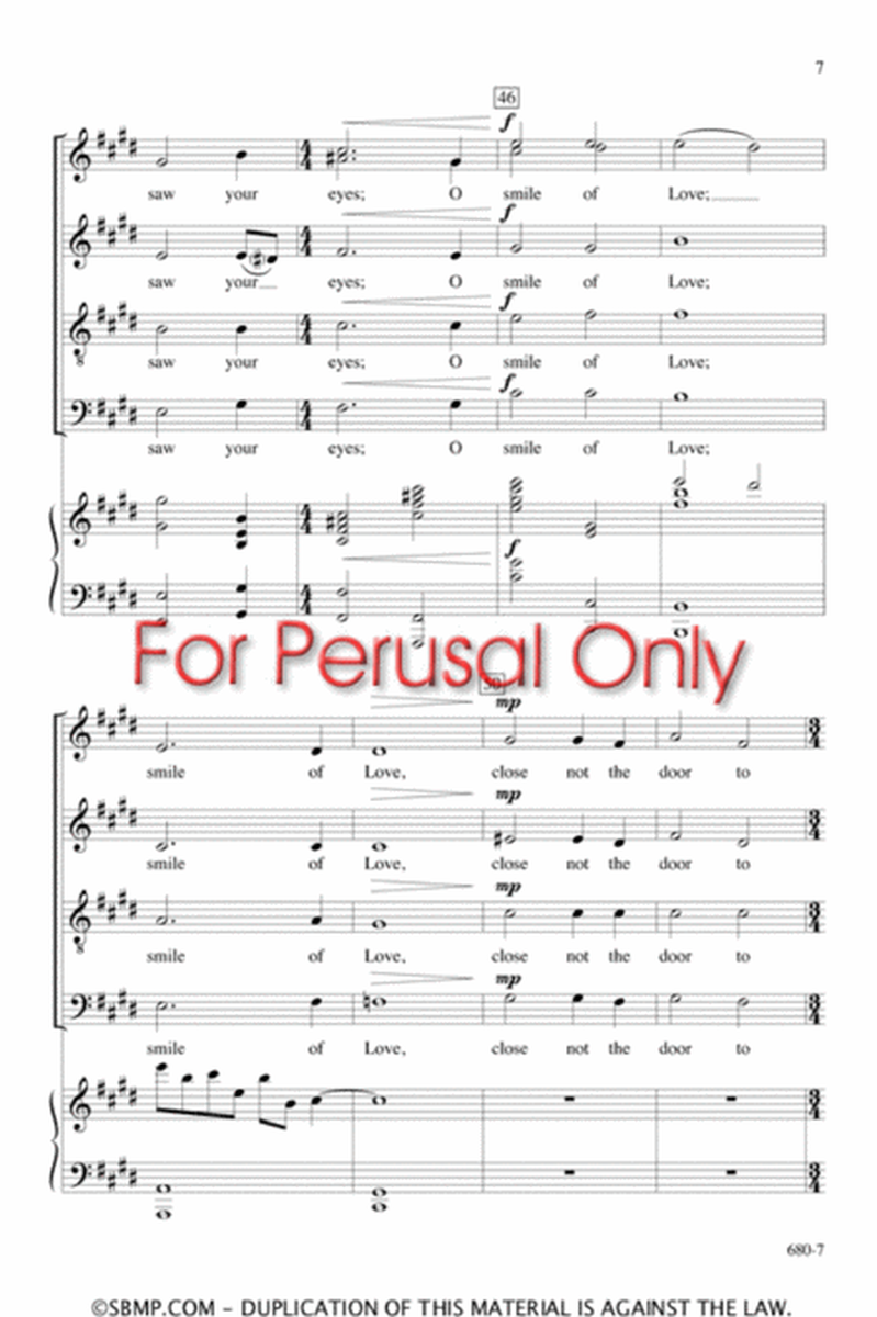 Fill My Life with Spring - SATB Octavo image number null