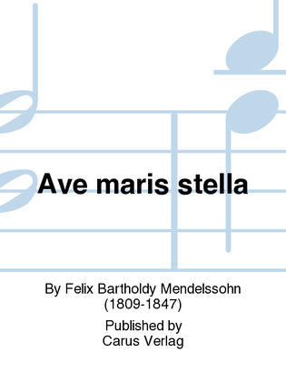 Book cover for Ave maris stella (Ave maris stella (Ave, Stern der Meere))