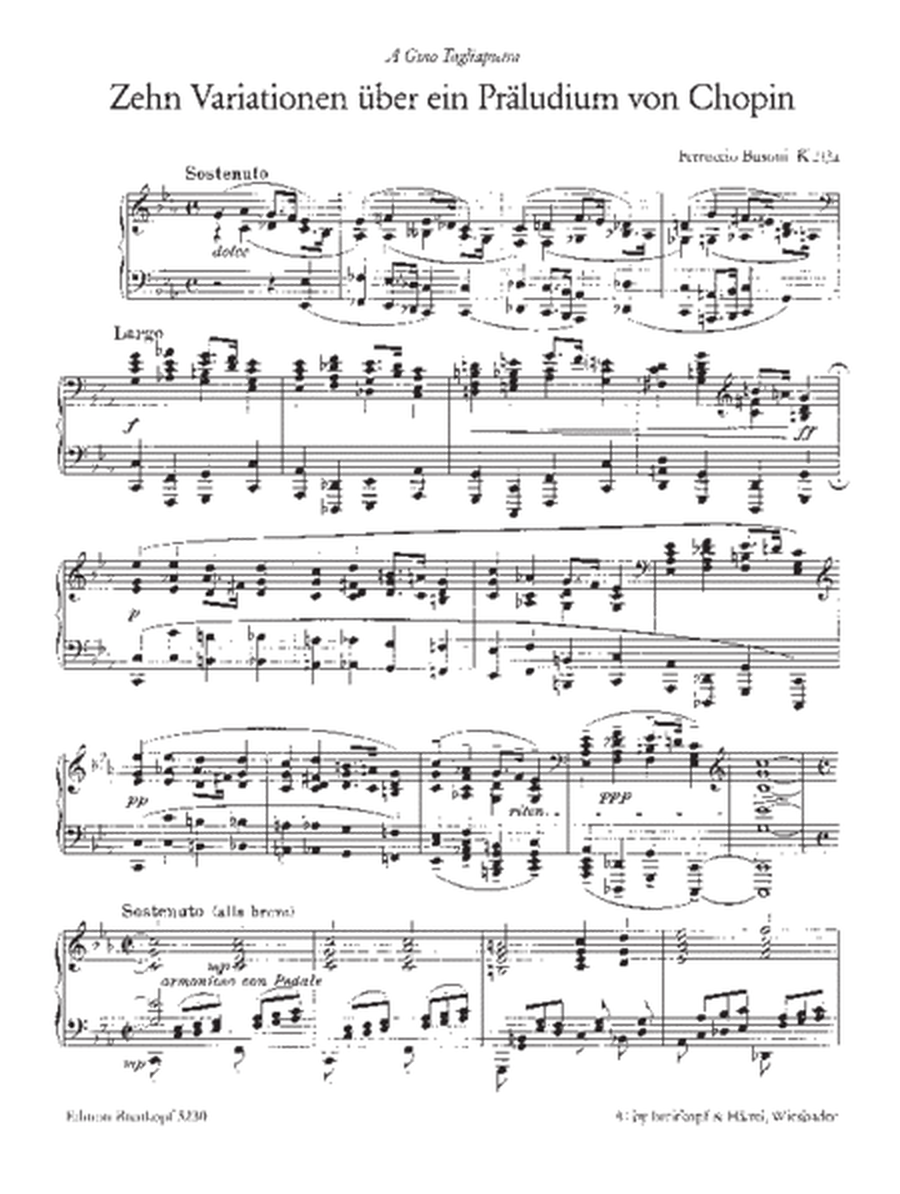 10 Variations on a Prelude by Chopin K 213A