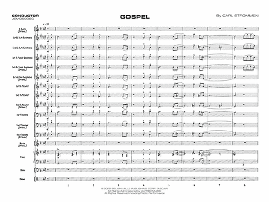 Gospel: Score