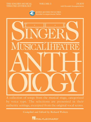 Book cover for Singer's Musical Theatre Anthology Duets Volume 3