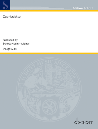 Book cover for Capriccietto