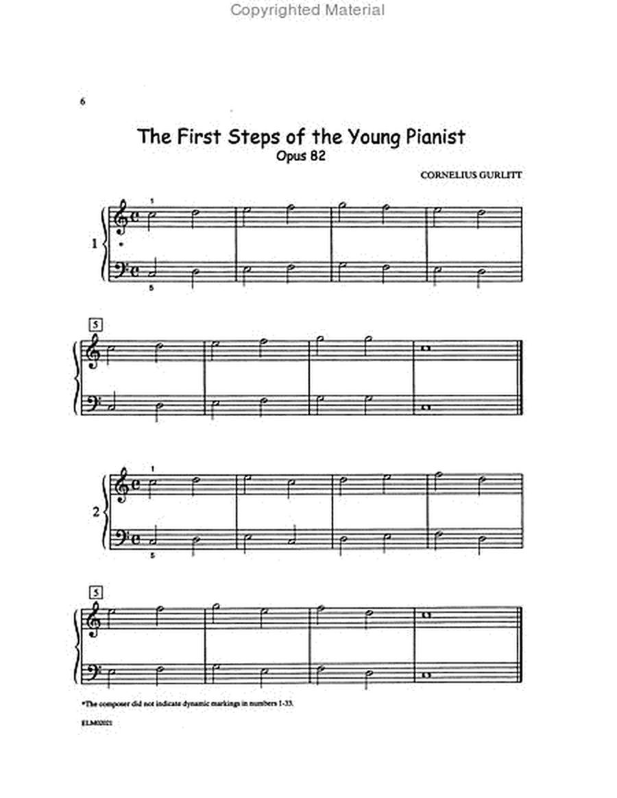 Gurlitt Book 2 - The First Steps of the Young Pianist, Opus 82