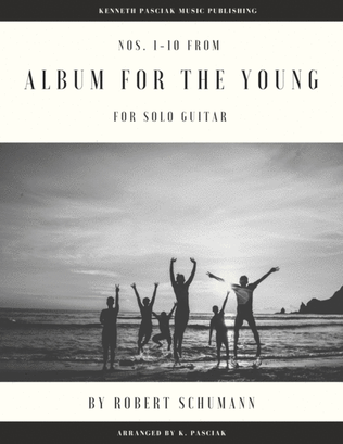 Book cover for Album for the Young (Nos. 1-10 for Solo Guitar)