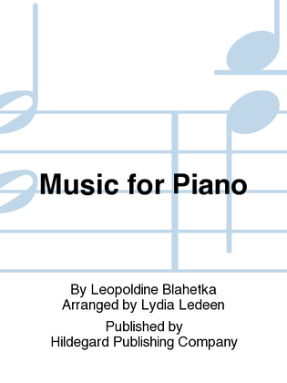 Book cover for Music For Piano