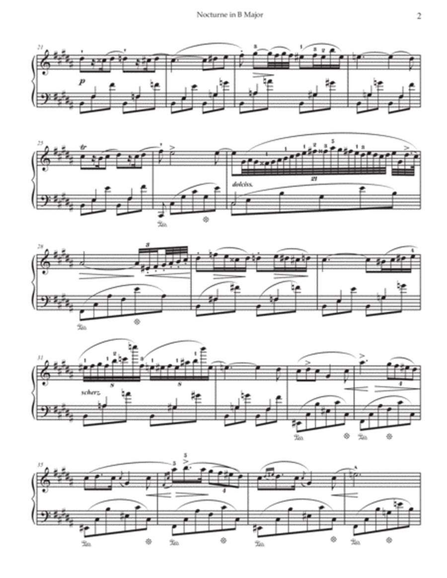 Nocturne No.3 in B Major, Op. 9 - Chopin - Piano Solo image number null