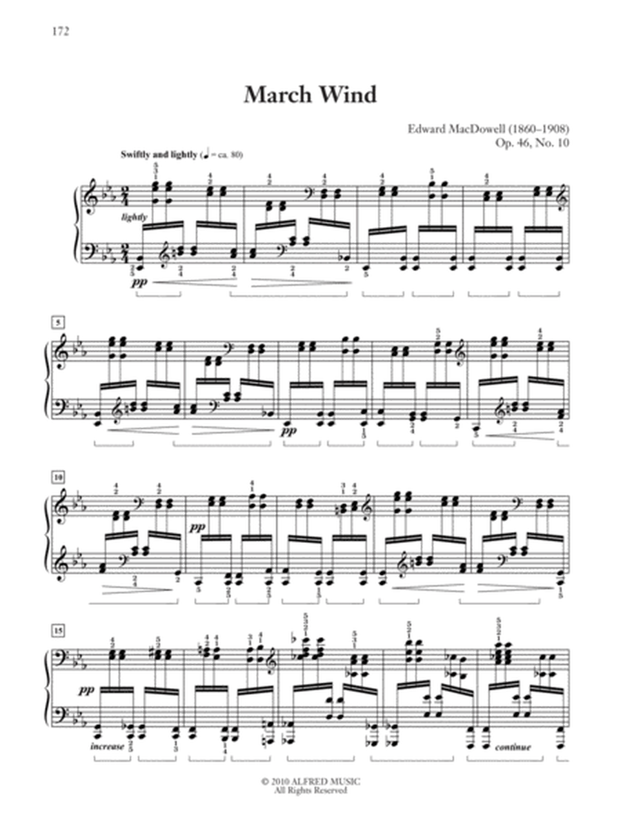 Anthology of American Piano Music