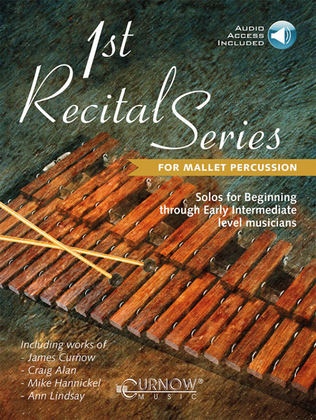 Book cover for 1st Recital Series for Mallet Percussion