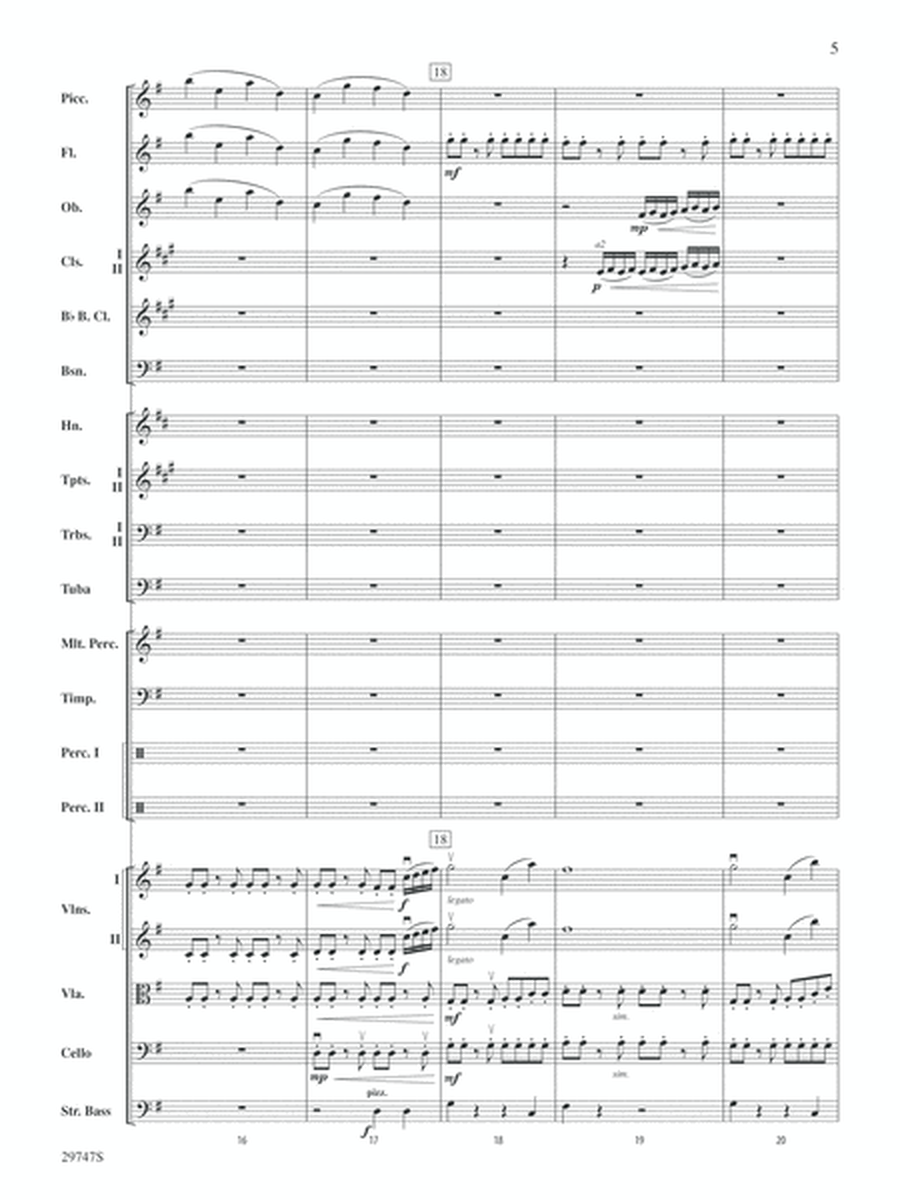 Soliloquy for Orchestra: Score