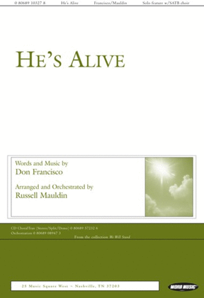Book cover for He's Alive - Anthem