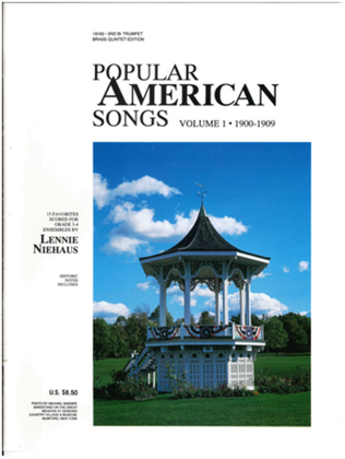 Book cover for Popular American Songs, Volume 1 - Tuba