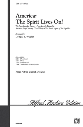 Book cover for America, the Spirit Lives On!