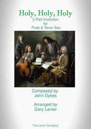 Book cover for Holy, Holy, Holy (2 Part Invention for Flute and Tenor Sax)