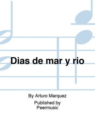 Book cover for Días de mar y rio