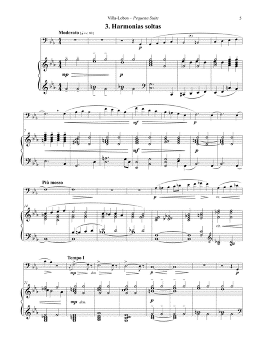 Pequena Suite for Euphonium and Piano