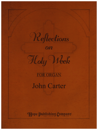 Book cover for Reflections on Holy Week