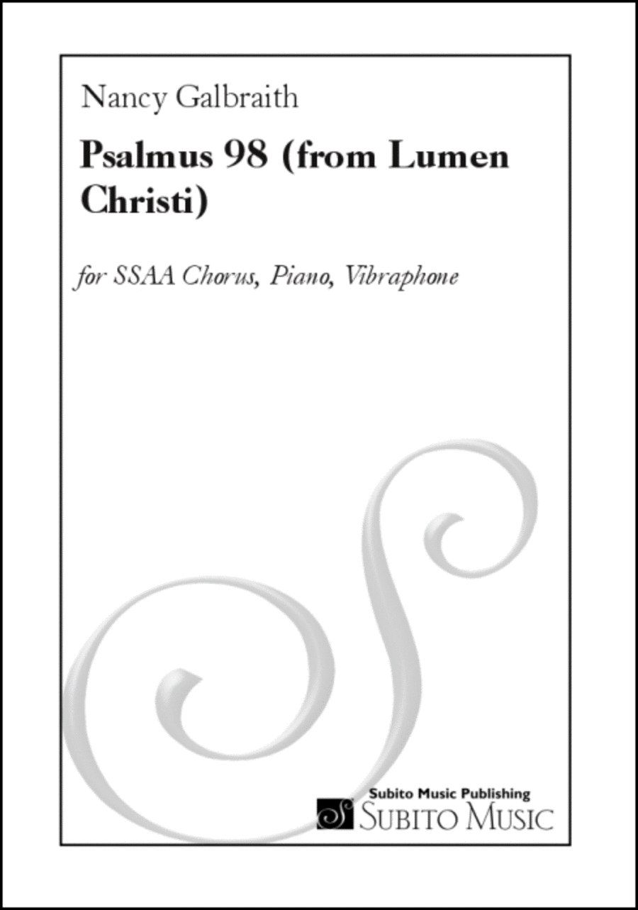 Psalmus 98 (from Lumen Christi)