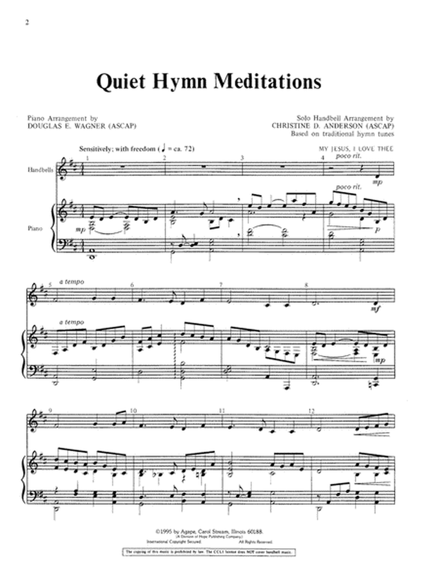 Quiet Hymn Meditations image number null