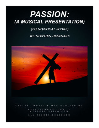 Book cover for Passion: (A Musical Presentation) (Piano/Vocal Score)