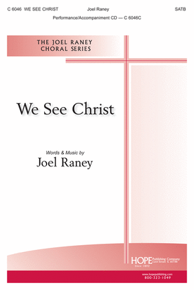 Book cover for We See Christ