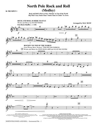 Book cover for North Pole Rock And Roll (Medley) - Bb Trumpet 1