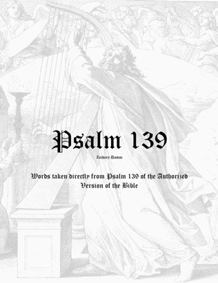 Book cover for Psalm 139-Piano