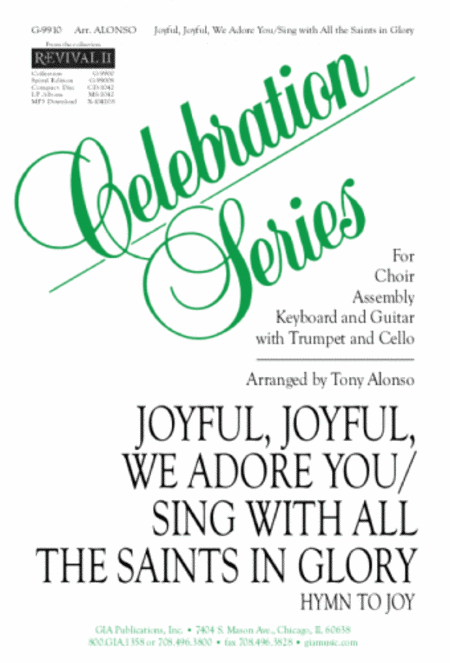 Joyful, Joyful, We Adore You / Sing with All the Saints in Glory - Guitar edition