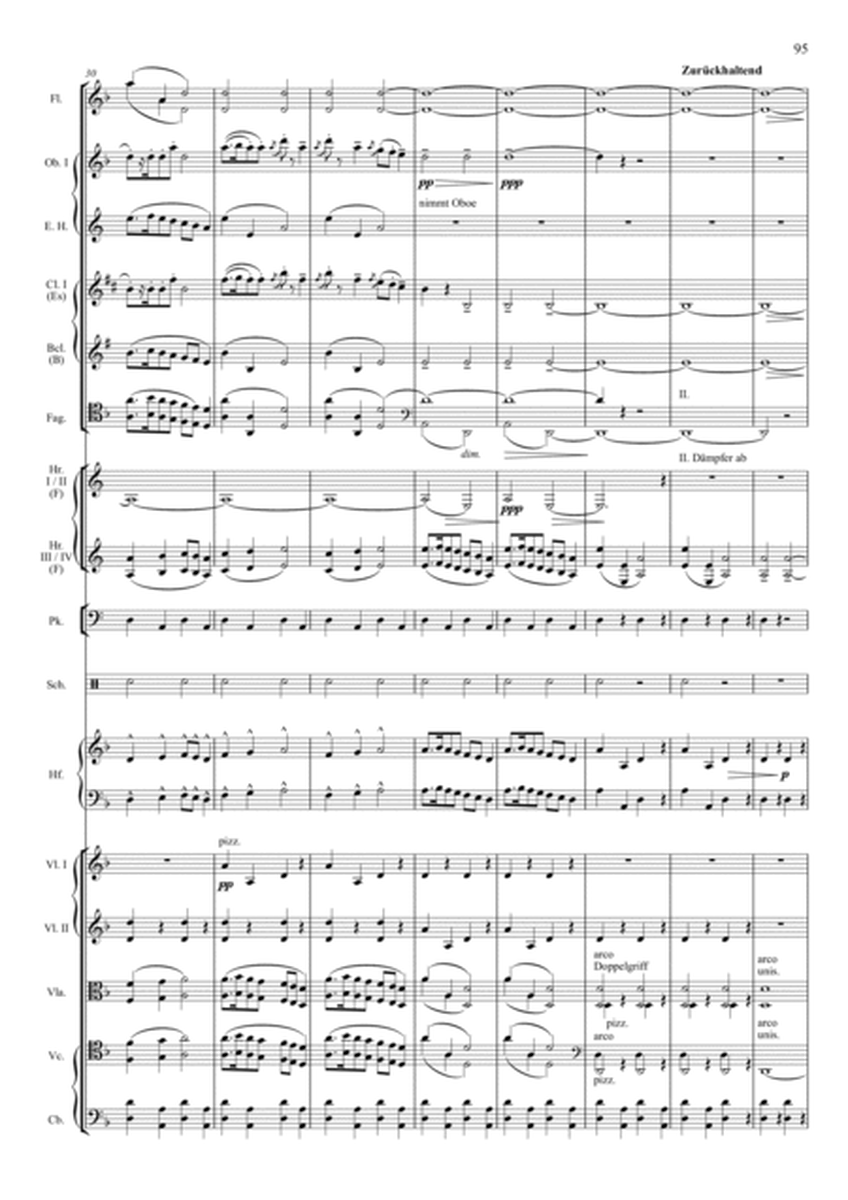 Mahler (arr. Lee): Symphony No. 1 in D Major 3rd movement - Score Only