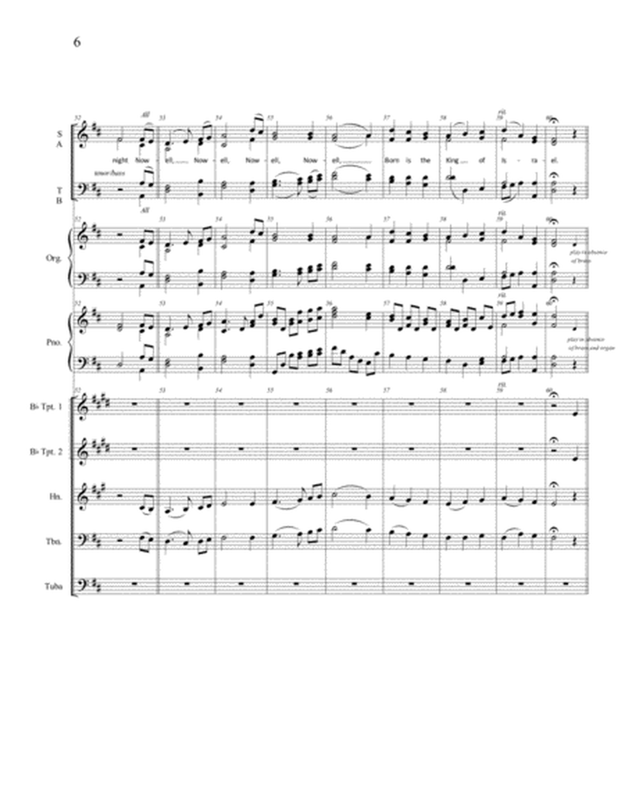 The First Noel Instrumental Pack (companion product to The First Noel SATB and piano) image number null