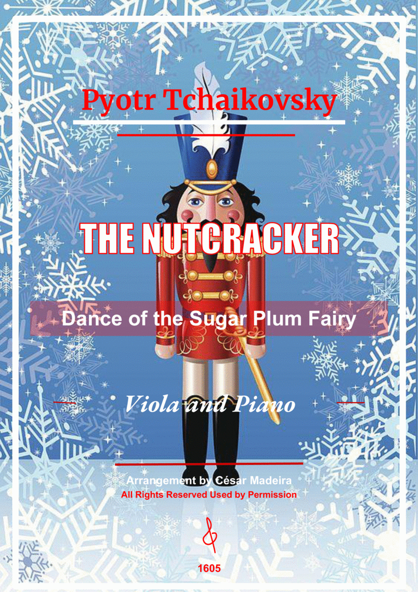 Dance of the Sugar Plum Fairy - Viola and Piano (Full Score) image number null