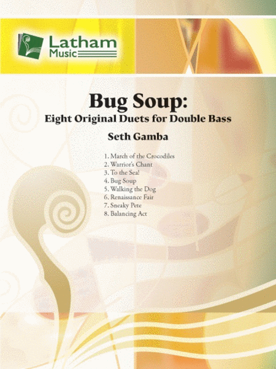 Bug Soup 8 Original Duets For Double Bass