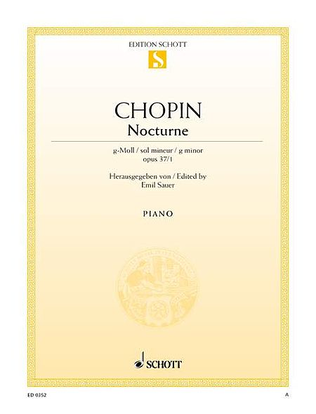 Nocturne in G Minor, Op. 27, No. 1