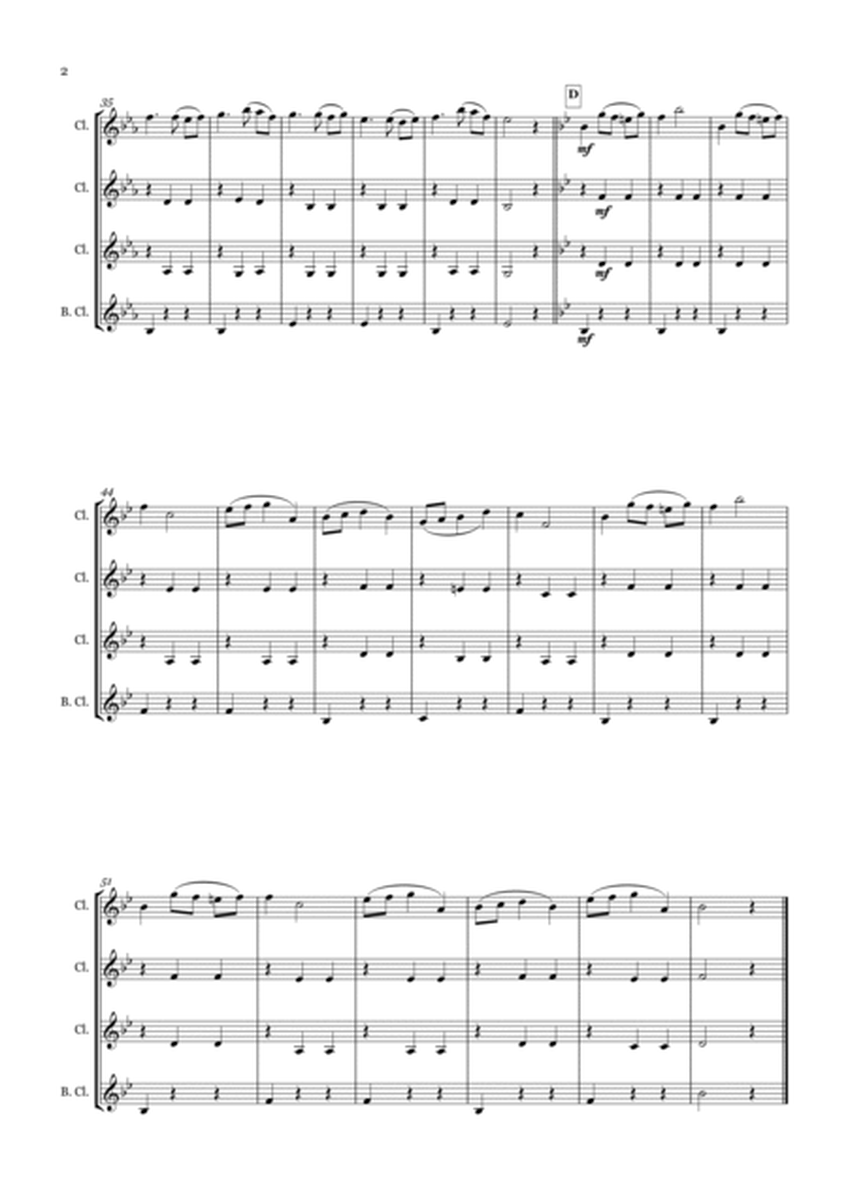 Pestal Waltz for Clarinet Quartet image number null