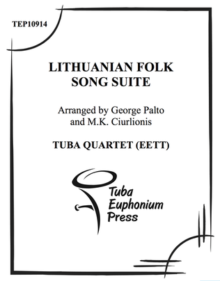 Book cover for Lithuanian Folk Song Suite