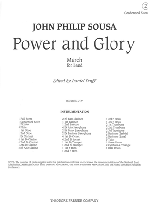 Book cover for Power And Glory