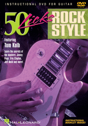 Book cover for 50 Licks Rock Style
