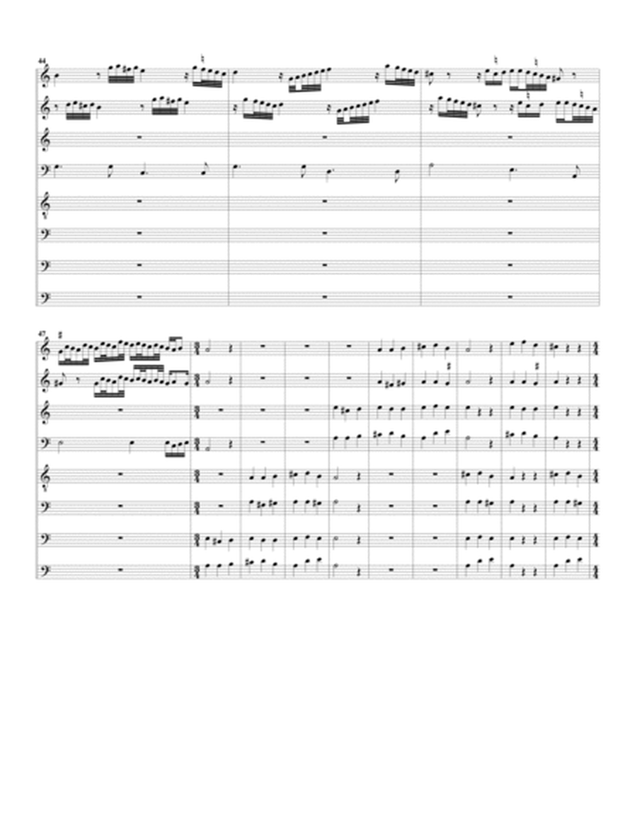 Canzon no.8 a8 (1615) (arrangement for 8 recorders)