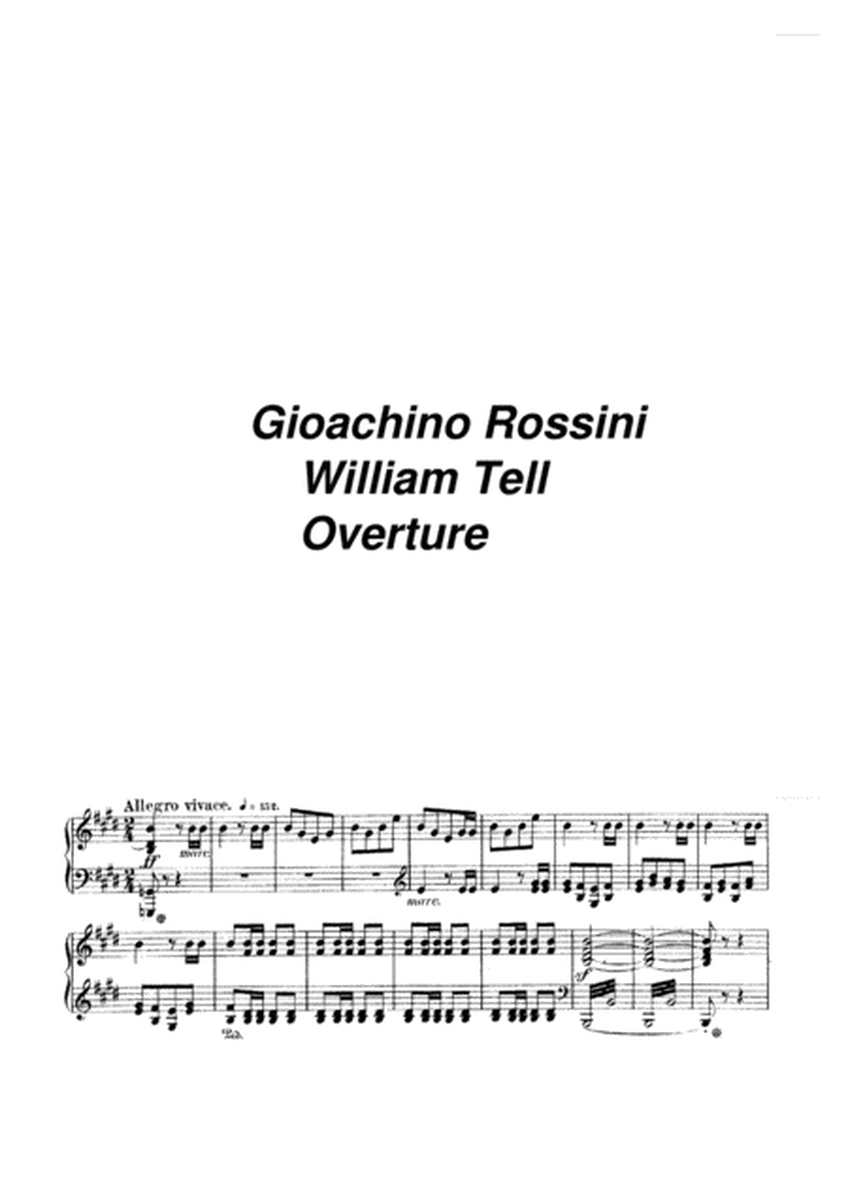 Rossini -William Tell Overture - Piano Solo image number null