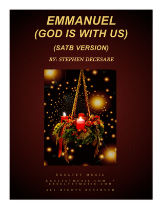 Book cover for Emmanuel (God Is With Us) (A Christmas Cantata - SATB Version)