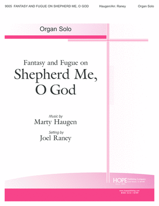 Book cover for Fantasy and Fugue on Shepherd Me, O God