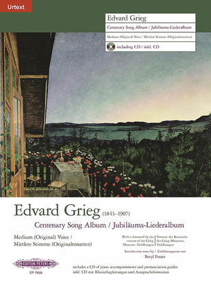 Book cover for Centenary Song Album (Medium Voice) [incl. CD]