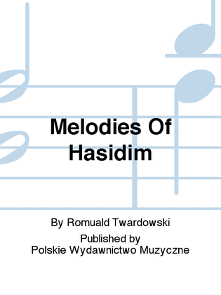 Book cover for Melodies Of Hasidim