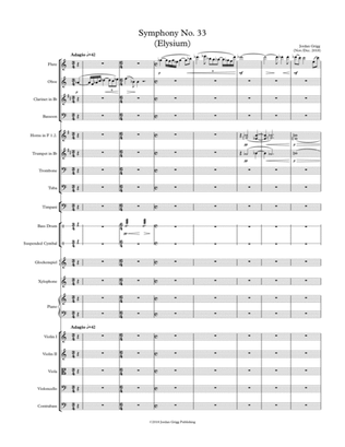 Book cover for Symphony No 33 (Elysium)
