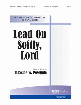 Book cover for Lead on Softly, Lord