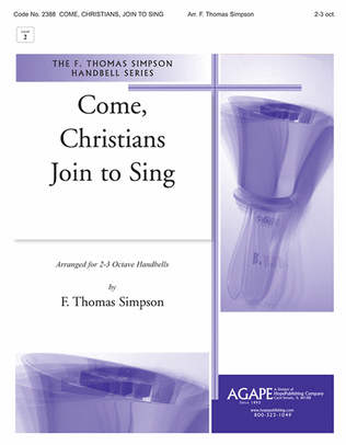 Book cover for Come, Christians, Join to Sing