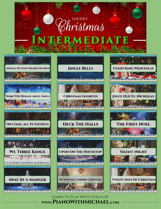 Book cover for Christmas Favorites Collection - Intermediate