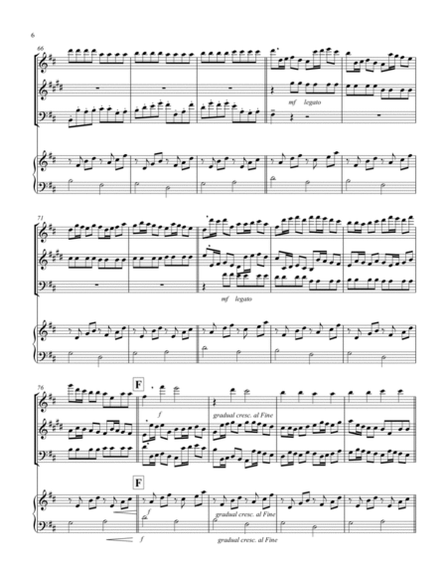 Canon in D (Pachelbel) (D) (Woodwind Trio - 1 Oboe, 1 Clar, 1 Bassoon), Keyboard)